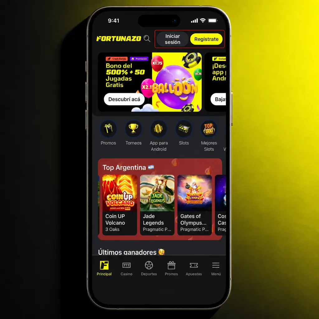 Pantalla de app para depositar en ARS con Mercado Pago, transferencia, NaranjaX, AstroPay o Binance Pay