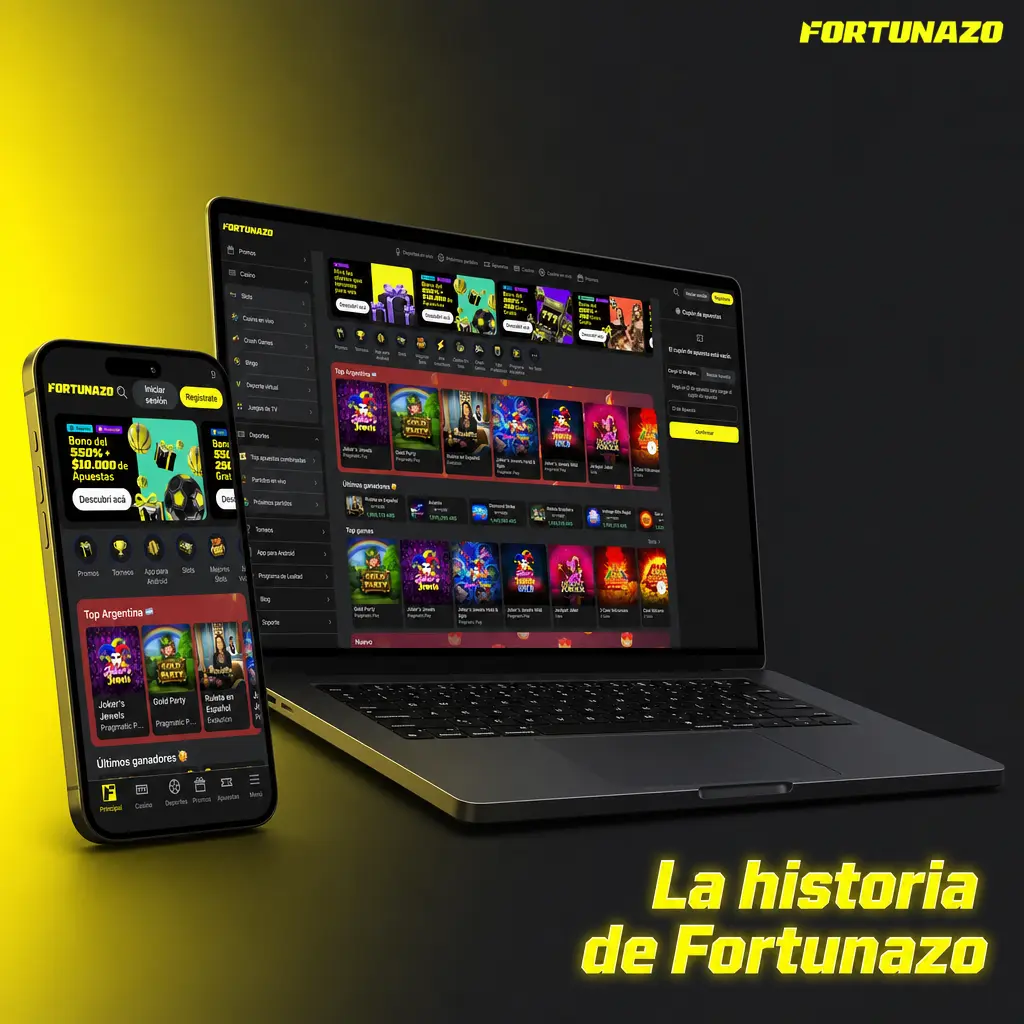 Historia de Fortunazo: apuestas deportivas, casino online y promociones para adultos en Argentina